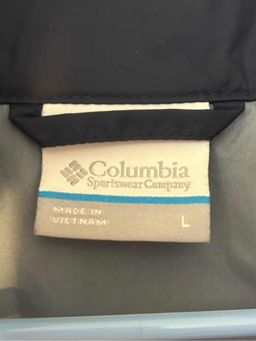 Columbia Womens Switchback I|I Waterproof Rain Jacket Navy Blue Size L - Picture 2 of 9